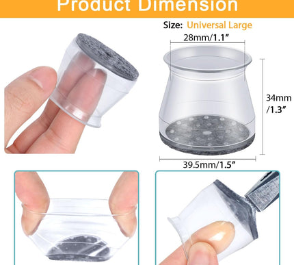 Product Image 2 - 16 Pcs Chair Leg Floor