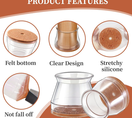 Product Image 4 - VIUME 24 Pcs Chair Leg