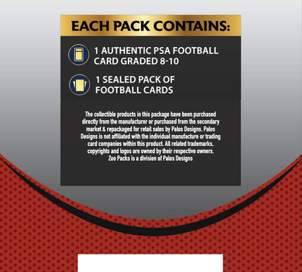 Product Image 2 - PSA Football Graded Ca
