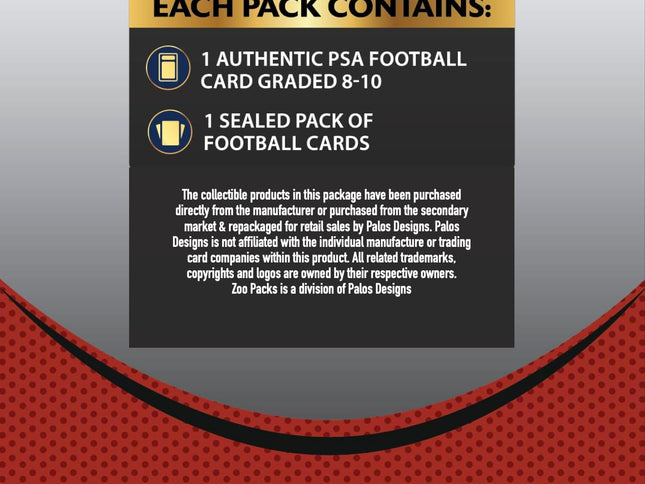 Product Image 2 - PSA Football Graded Ca