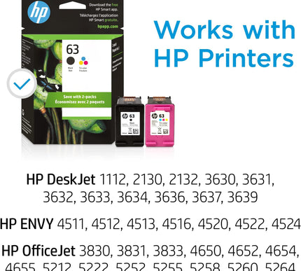 Product Image 2 - HP 63 Black TriColor I