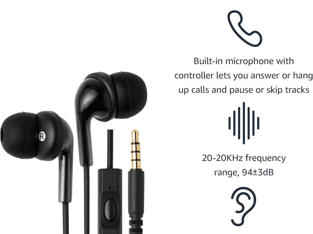 Product Image 2 - Amazon Basics Wired Ea