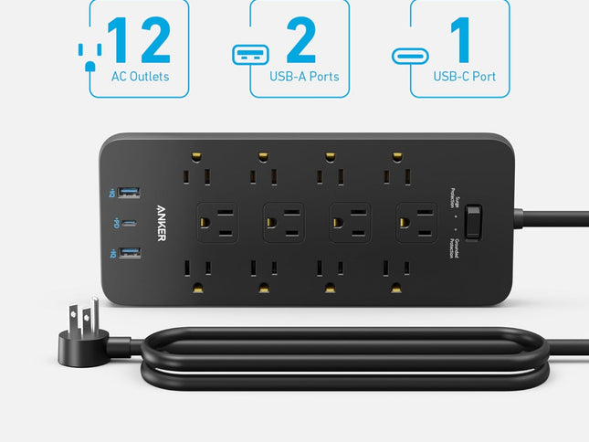 Product Image 2 - Anker Power Strip Surg