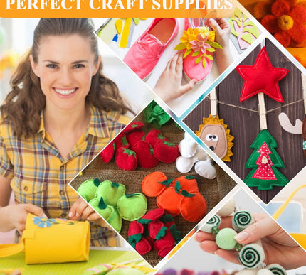 Product Image 6 - Yellow Felt Fabric 36 