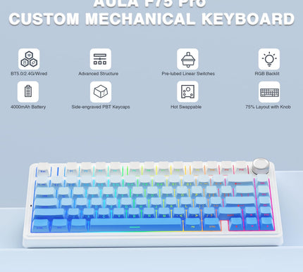 Product Image 2 - AULA F75 Pro Wireless 