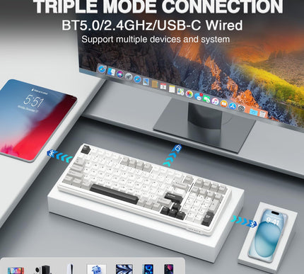 Product Image 6 - AULA F99 Wireless Mech