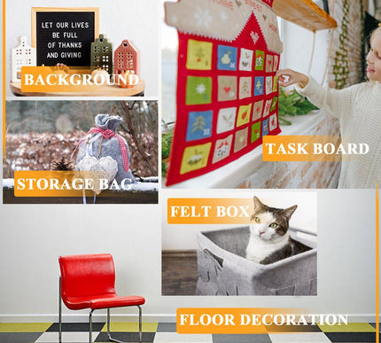 Product Image 5 - Yellow Felt Fabric 36 