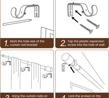 Product Image 6 - Matte Black Curtain Ro