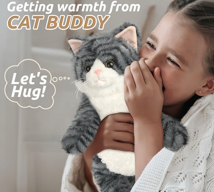 Product Image 4 - Gray Tabby Cat Stuffed