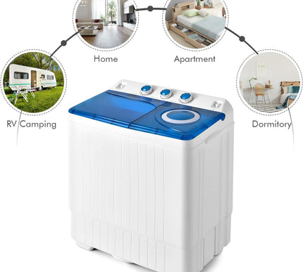 Product Image 6 - COSTWAY Twin Tub 26lbs