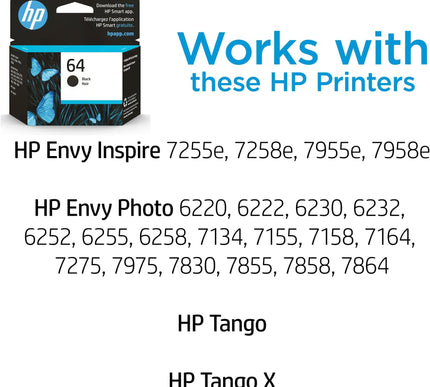 Product Image 2 - HP 64 Black Ink Cartri