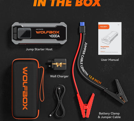 Product Image 6 - WOLFBOX 4000A Jump Sta