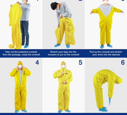 Product Image 6 - YIBER Hazmat Suit Disp