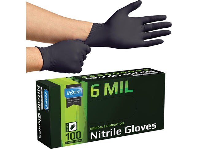 Product Image 1 - Inspire Black Nitrile 