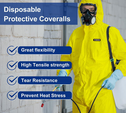 Product Image 3 - YIBER Hazmat Suit Disp