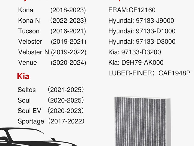 Product Image 2 - Puroma Cabin Air Filte