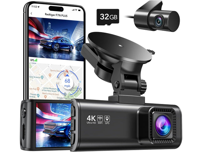 Product Image 1 - REDTIGER Dash Cam Fron