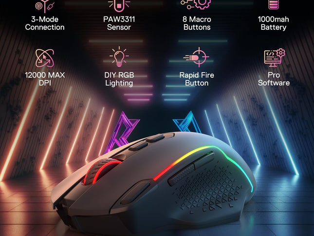 Product Image 2 - Redragon M810 MAX 3Mod