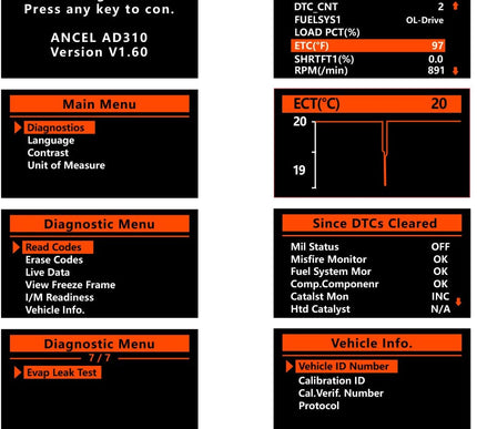 Product Image 4 - ANCEL AD310 Classic En