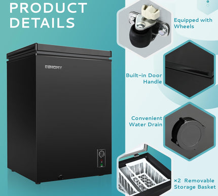 Product Image 5 - EUHOMY 35 CuFt Chest F