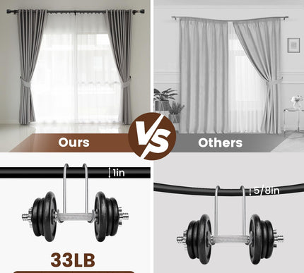 Product Image 5 - Matte Black Curtain Ro