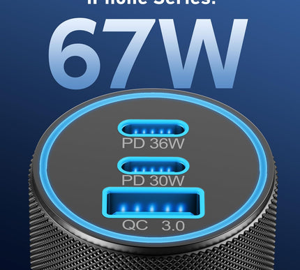 Product Image 3 - USB C Car Charger 3Por