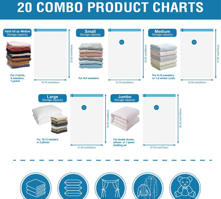 Product Image 5 - 20 Pack Vacuum Storage
