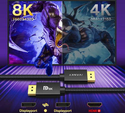 Product Image 3 - IVANKY 8K DisplayPort 