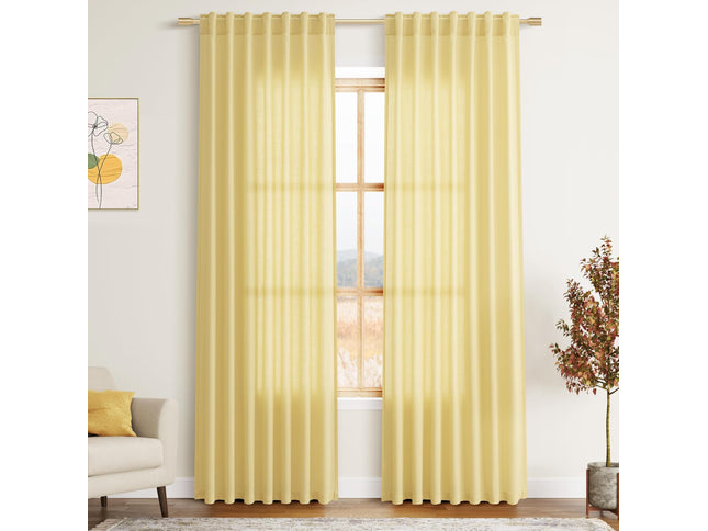 Product Image 1 - Yellow Linen Blend Dra
