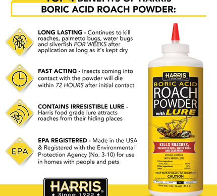 Product Image 3 - HARRIS Boric Acid Roac