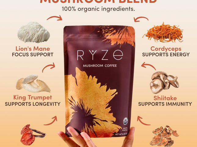 Product Image 2 - RYZE SUPERFOODS Mushro