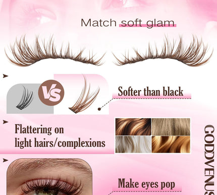 Product Image 6 - Brown Lash Clusters Ki