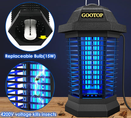 Product Image 4 - GOOTOP Bug Zapper Outd