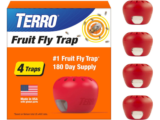 Product Image 1 - TERRO Fruit Fly Traps 