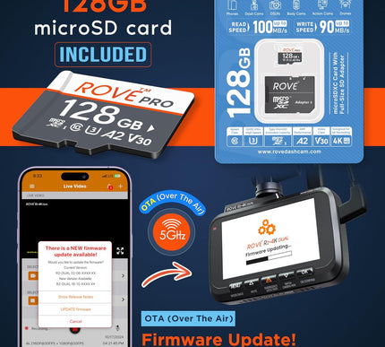 Product Image 8 - ROVE R2-4K DUAL Dash C