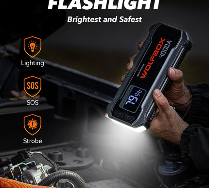 Product Image 4 - WOLFBOX 4000A Jump Sta