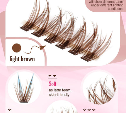 Product Image 4 - Brown Lash Clusters Ki