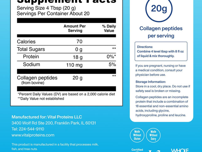 Product Image 2 - Vital Proteins Collage