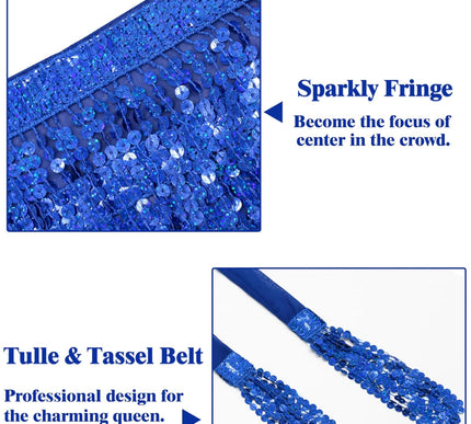 Product Image 4 - Royal Blue Sparkly Ski