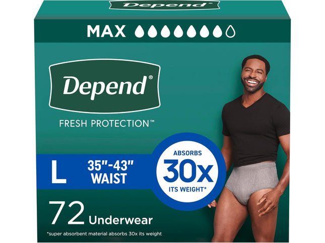 Product Image 1 - Depend Fresh Protectio