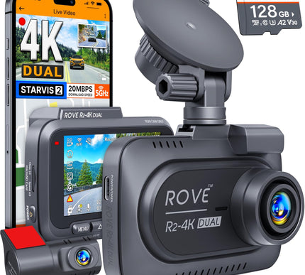 Product Image 1 - ROVE R2-4K DUAL Dash C