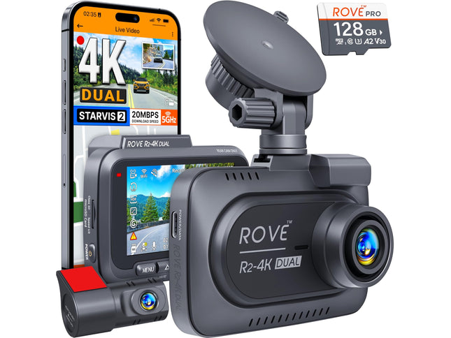 Product Image 1 - ROVE R2-4K DUAL Dash C