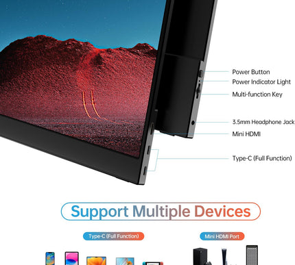 Product Image 3 - MNN 4K Portable Monito