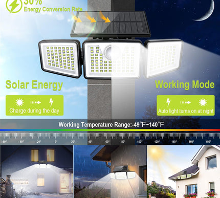 Product Image 2 - daphino 2500LM Solar L