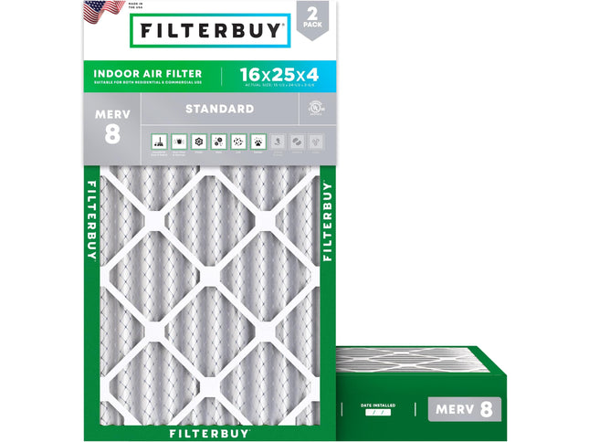 Product Image 1 - Filterbuy 16x25x4 Air 