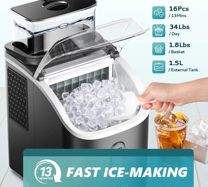 Product Image 2 - EUHOMY Ice Cube Maker 