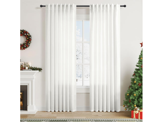 Product Image 1 - Nanspring Linen Curtai