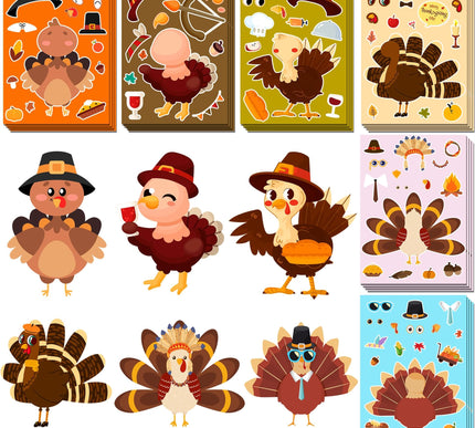 Product Image 1 - Thanksgiving Stickers 