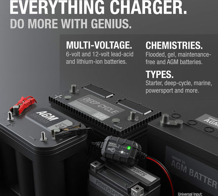 Product Image 5 - NOCO GENIUS2 2A 6V12V 