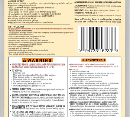 Product Image 4 - HotHands Lap Warmer, L